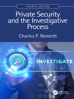 cover image of Private Security and the Investigative Process